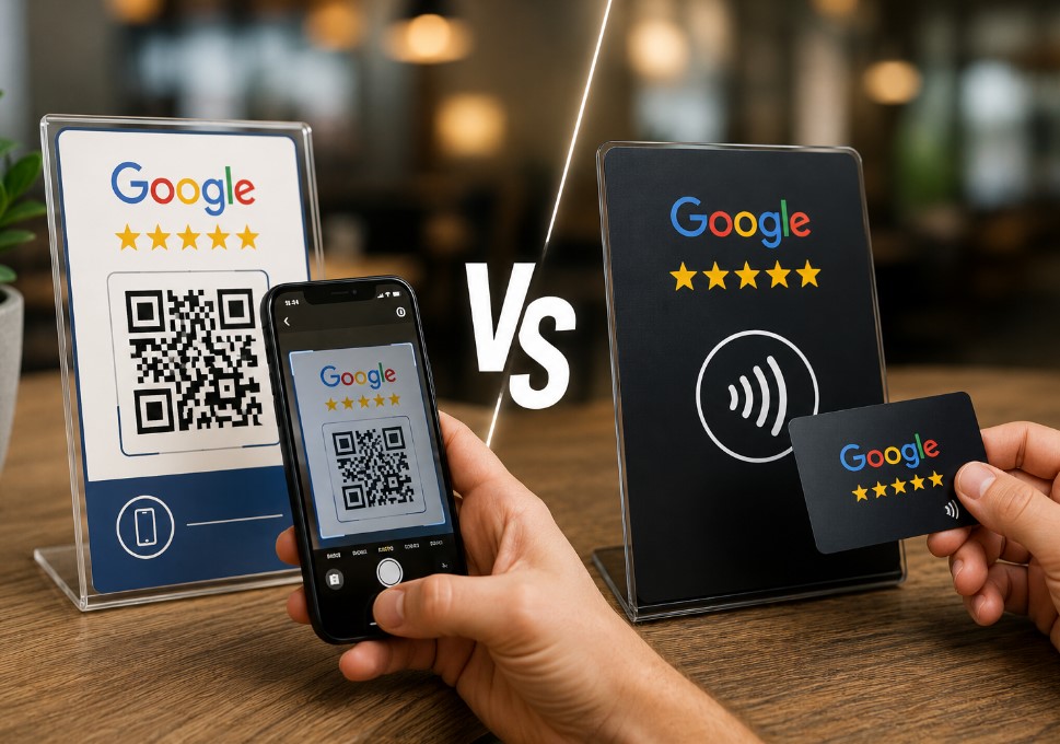QR код или NFC карта – кое е по-добро за събиране на отзиви